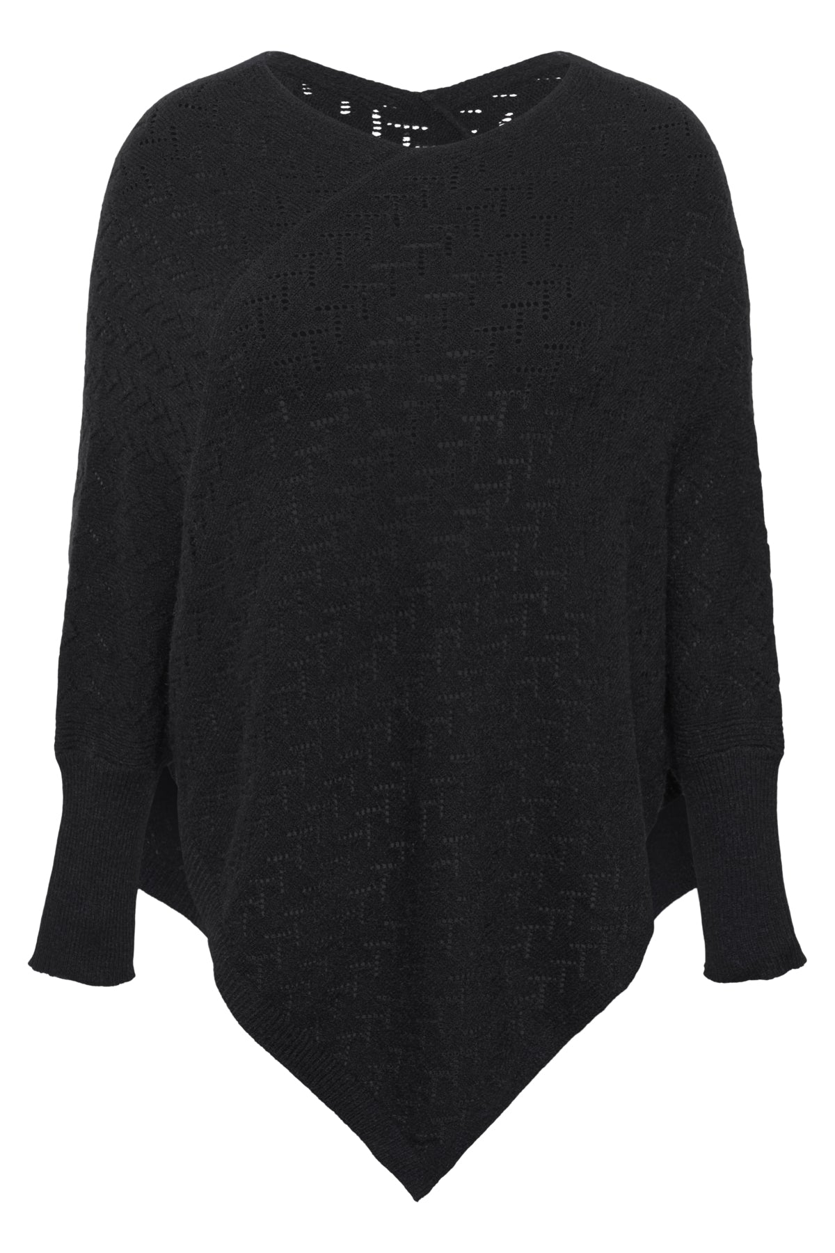 KColina Poncho Svart deep