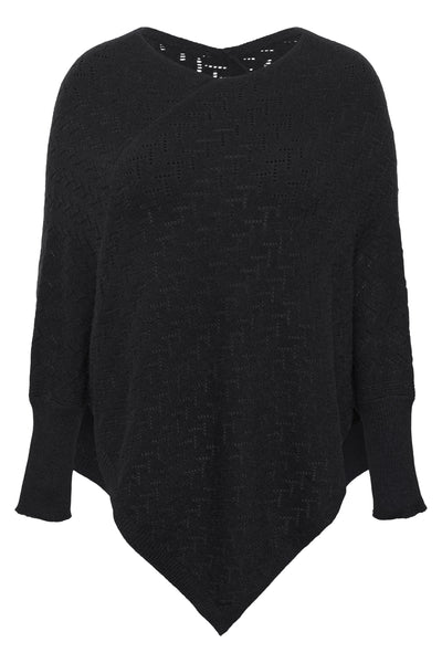 KColina Poncho Svart deep Thumbnail