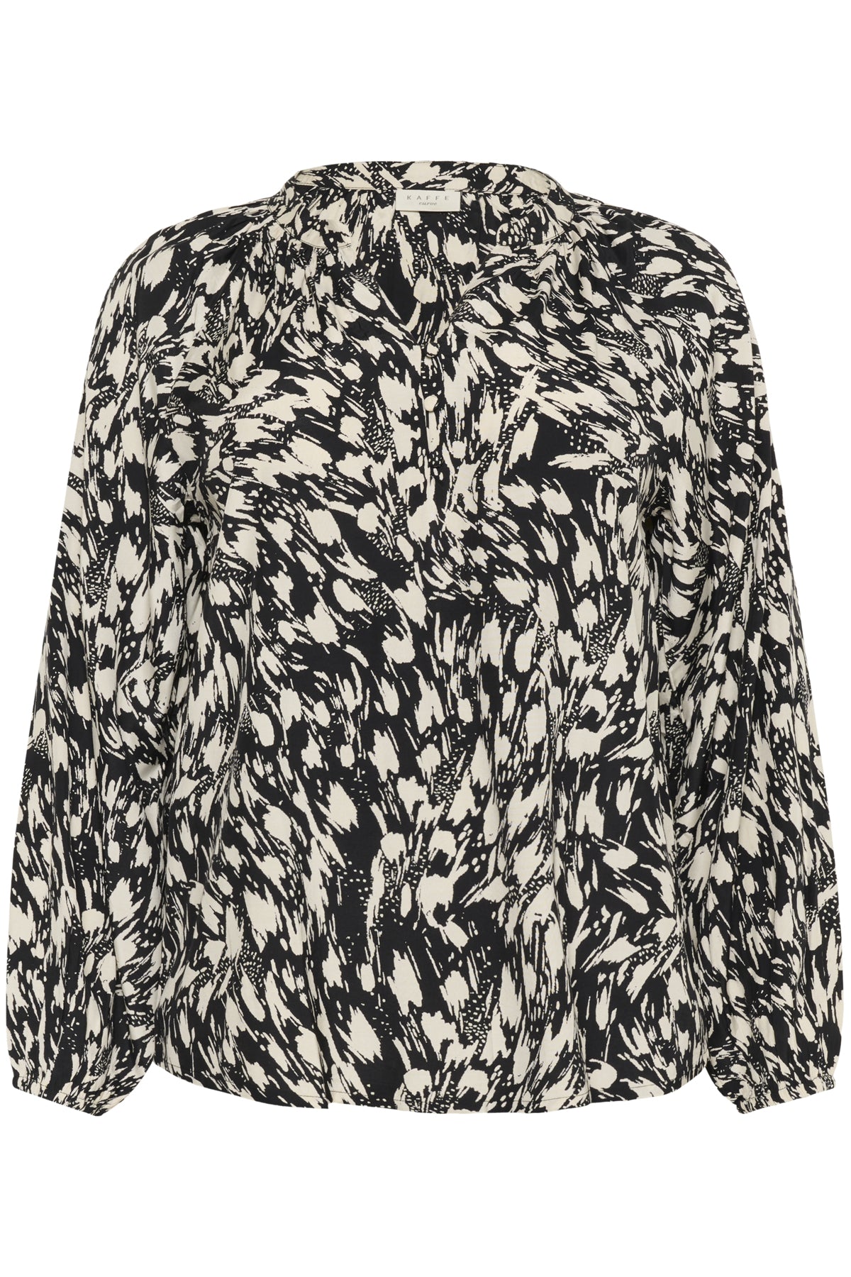KCjamia Blouse Black/Turtledove Graphic - 108 - 10583775