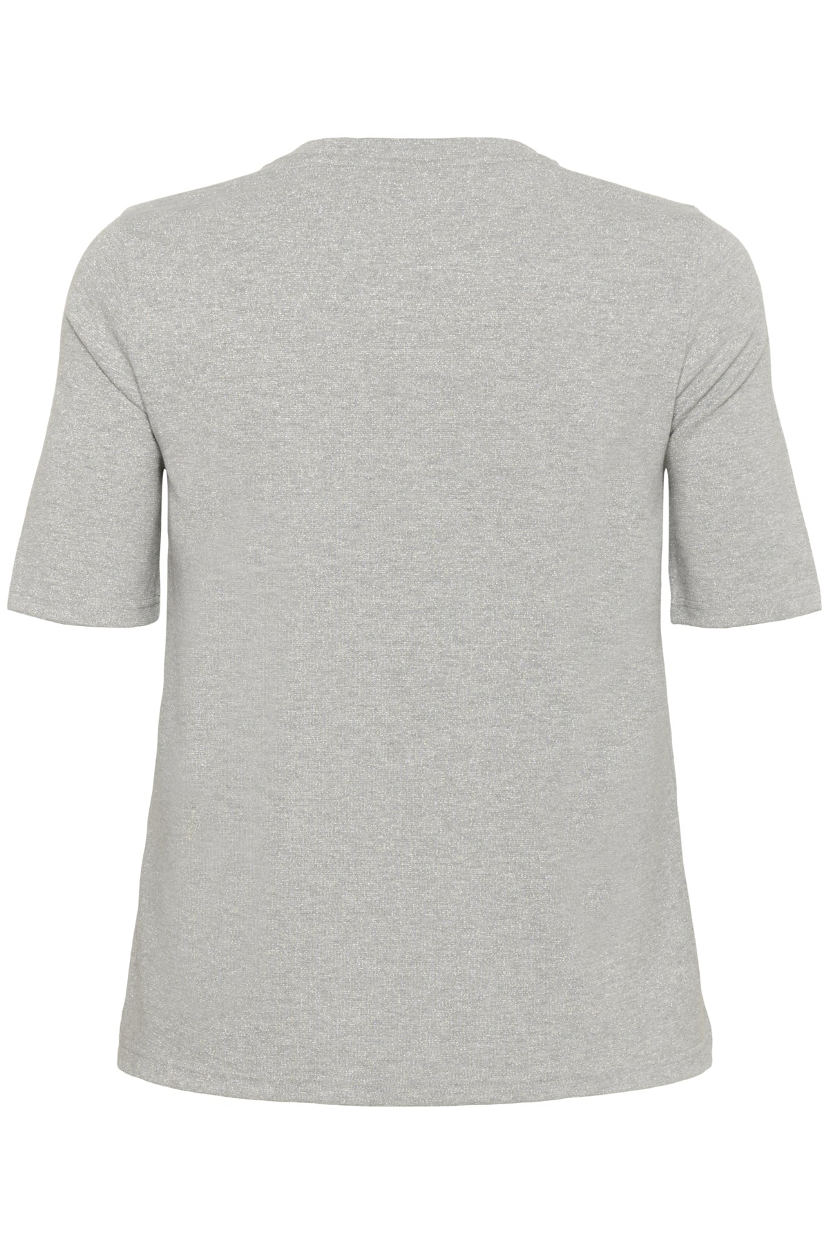 KClianca T-Shirt Ljusgråmelerad Glitter - 1 - 10583781