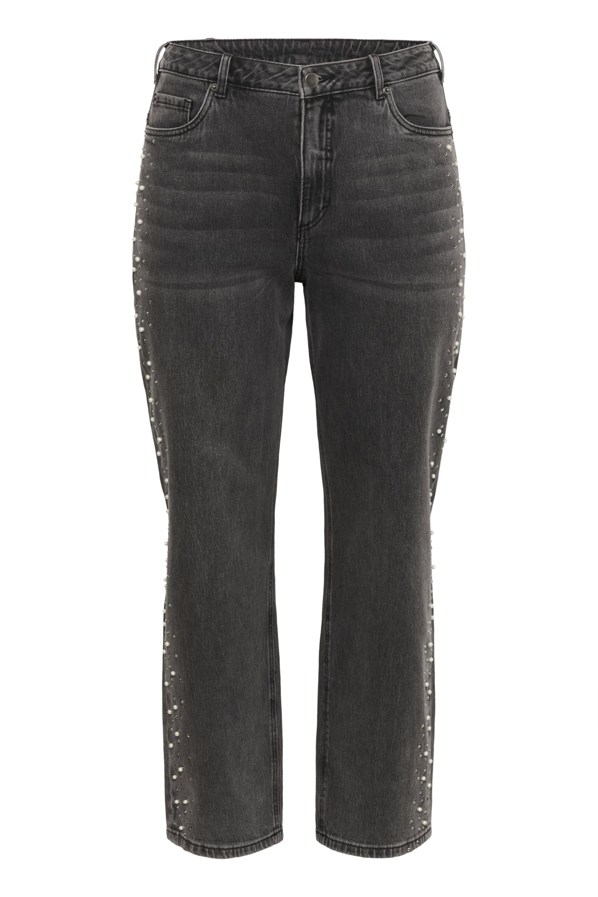KCpetri Straight Jeans Grå vintage-tvätt - 108531 - 10583783