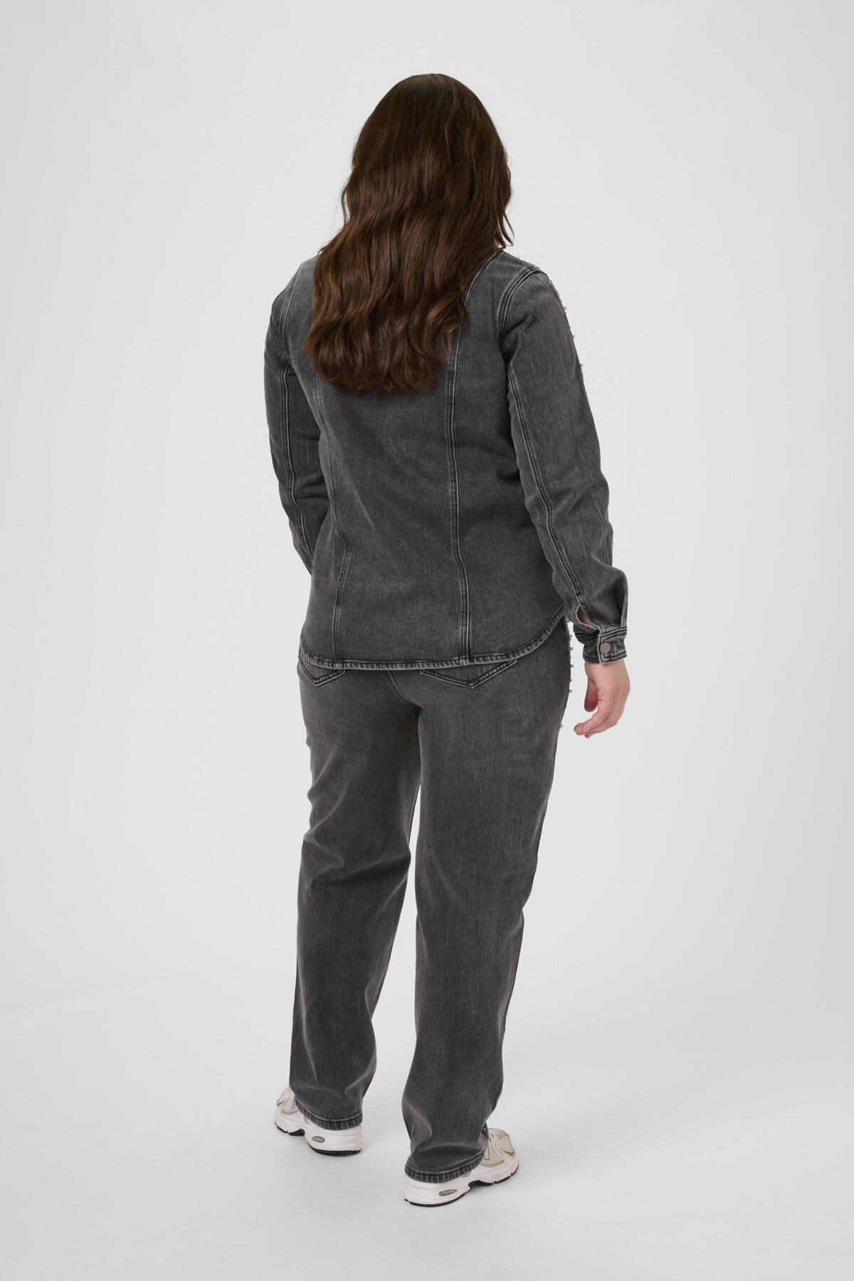 KCpetri Denimjacka Grå vintage tvätt - 108531 - 10583825