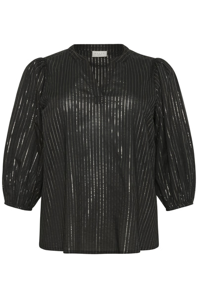 KCluisa Blouse Black Deep - 100121 - 10583864 Thumbnail