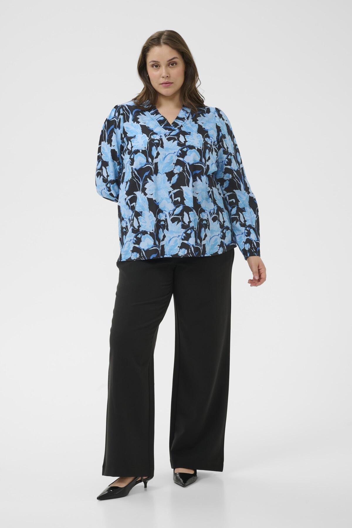 KCsasja Blus Blue Snake Flower - 108753 - 10583931