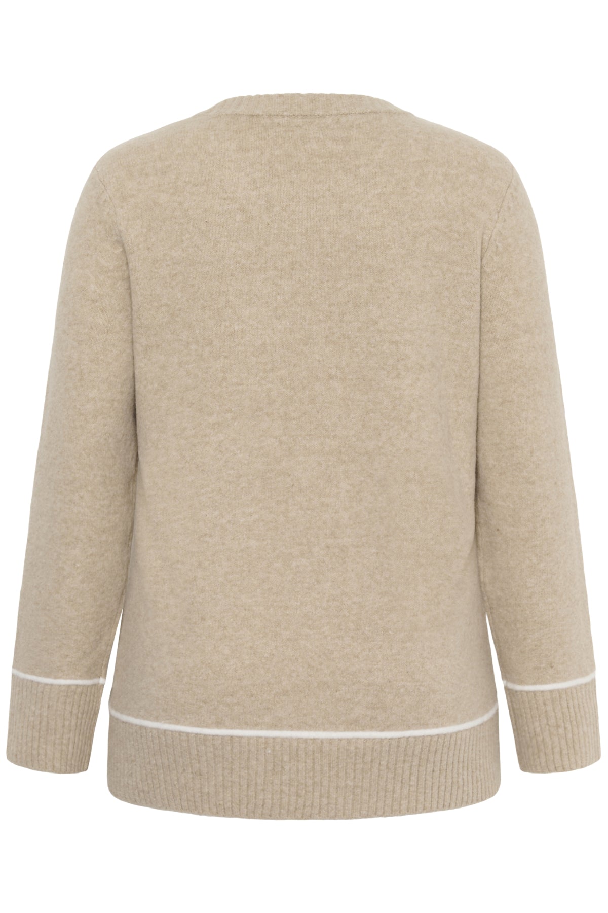 KCjina Stickad Tröja Feather Gray Melange - 1513051 - 10583935