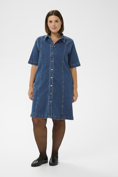 KCleni Denim Dress Medium Blue Denim - 102272 - 10583949 Thumbnail