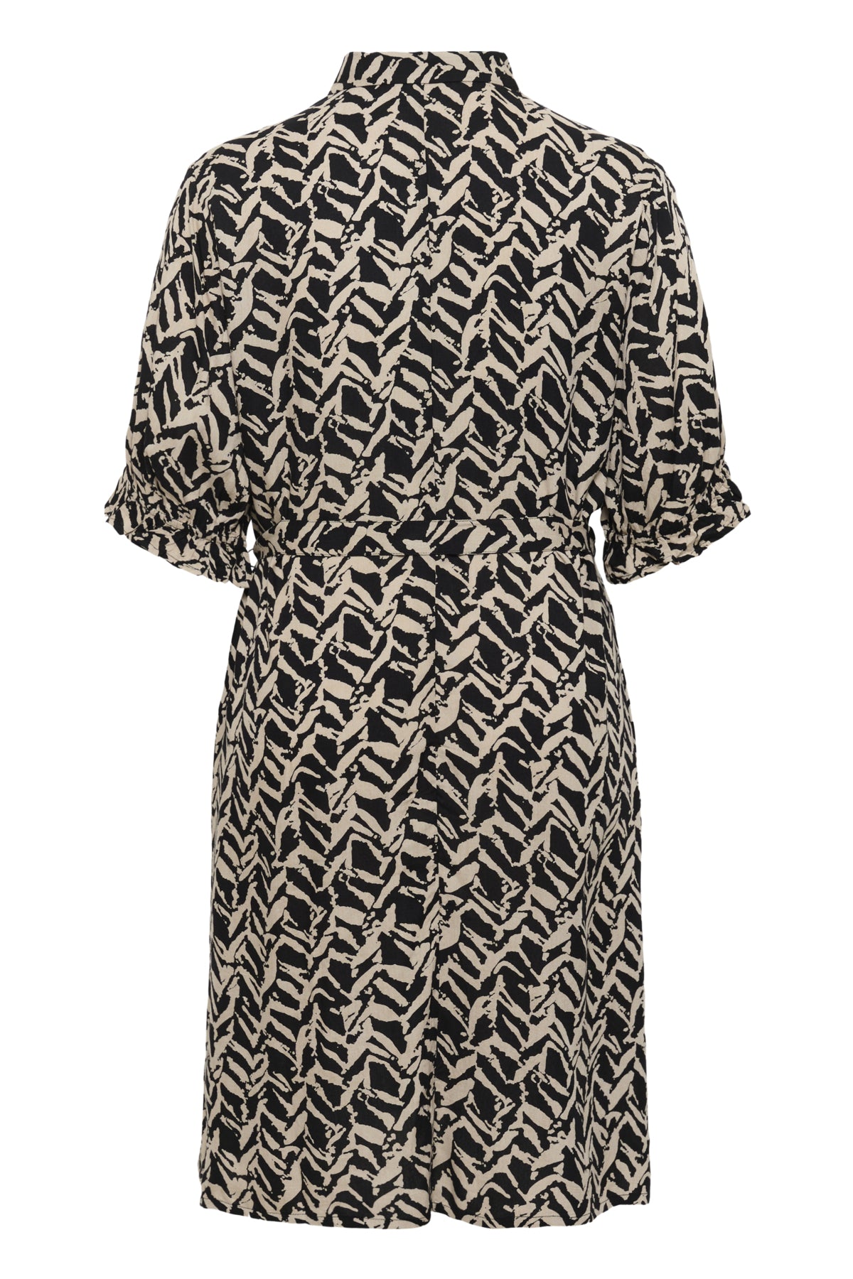 KCdena Klänning Black/Feather Grey Lines - 10583991
