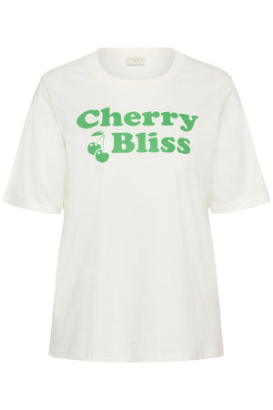 KCchari T-shirt Chalk - 110602 - 10584008