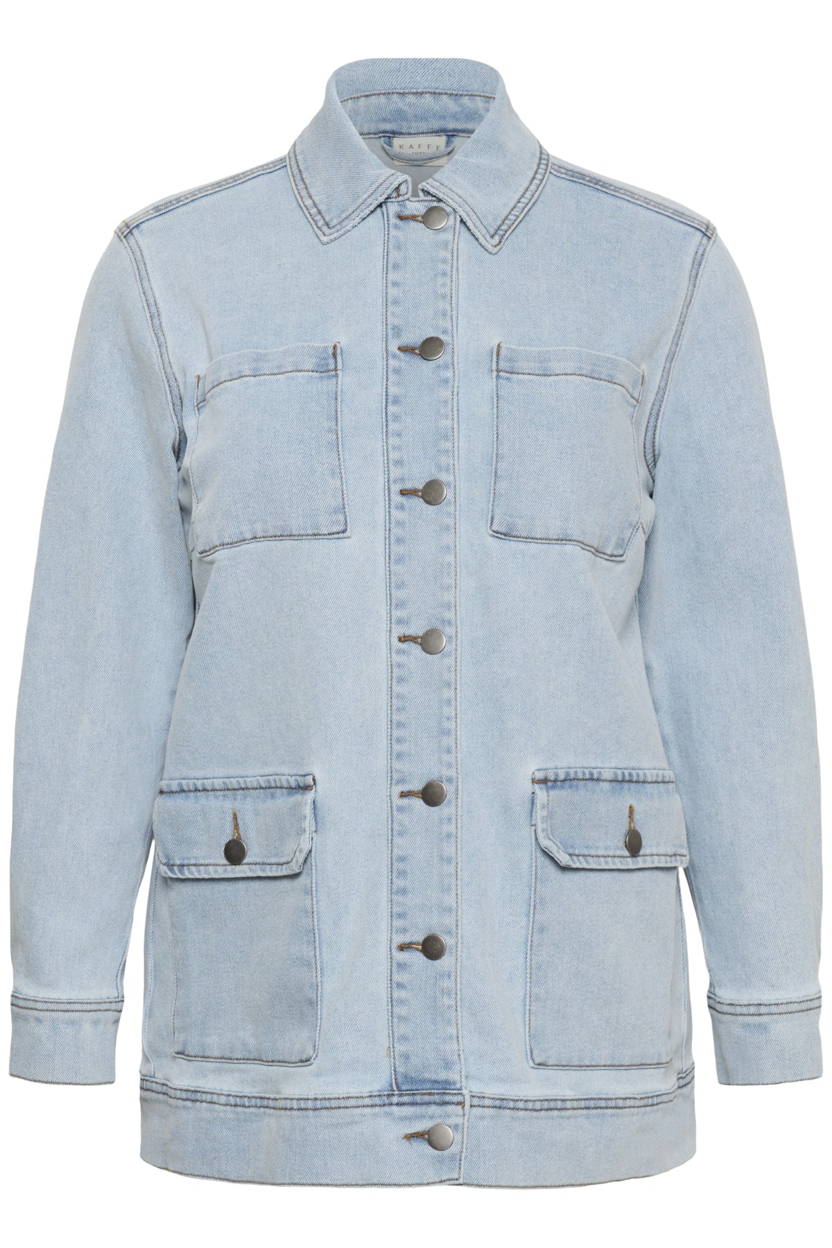 KCninna Denim Jacket Ljusblå Tvättad Denim - 1090 - 10584032