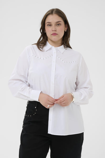 KCjanni Skjorta Optical White - 110601 - 10584033 Thumbnail