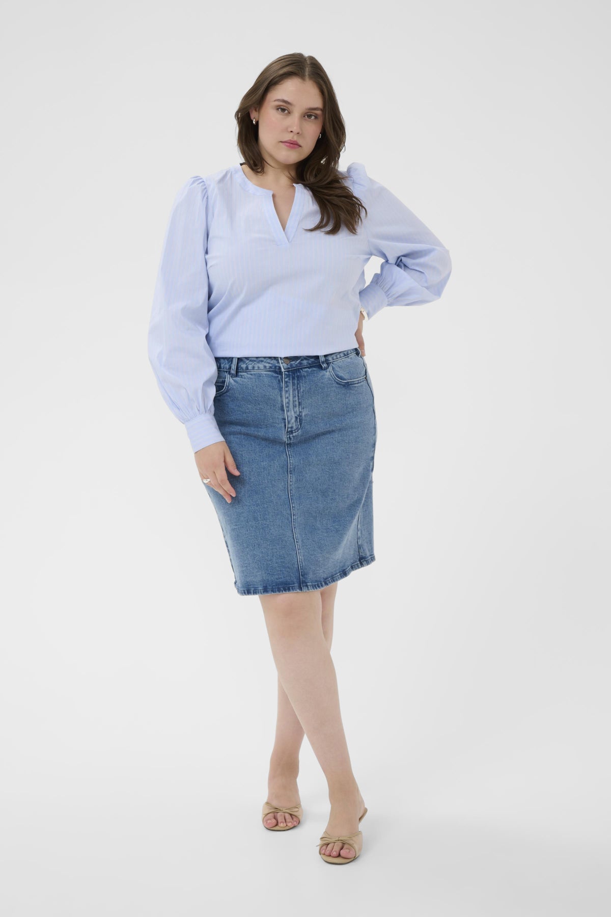 KCjuda Blus Nantucket breeze stripe - 1091 - 10584046