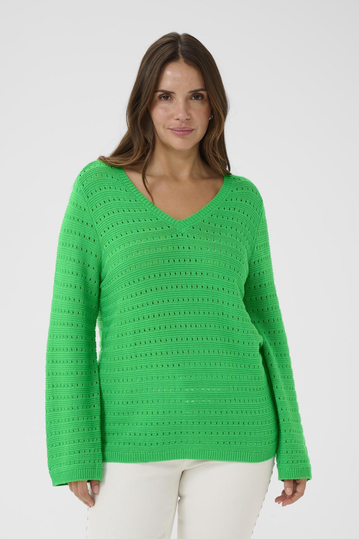 KCmetty Pullover Klargrön - 155534 - 10584061