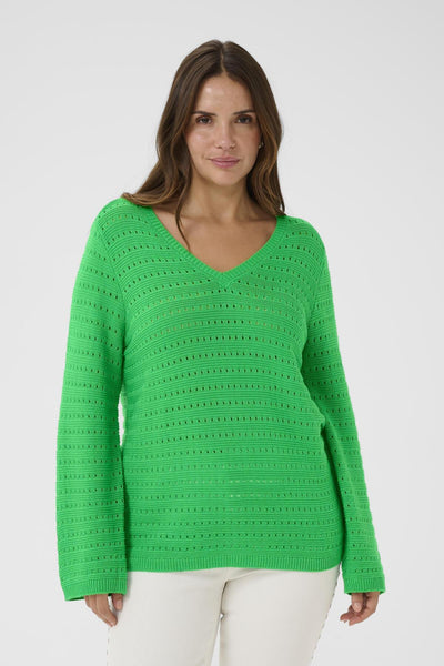 KCmetty Pullover Klargrön - 155534 - 10584061 Thumbnail