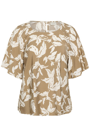 KCmarla Blus Oak Chalk Leafs - 109010 - 10584073