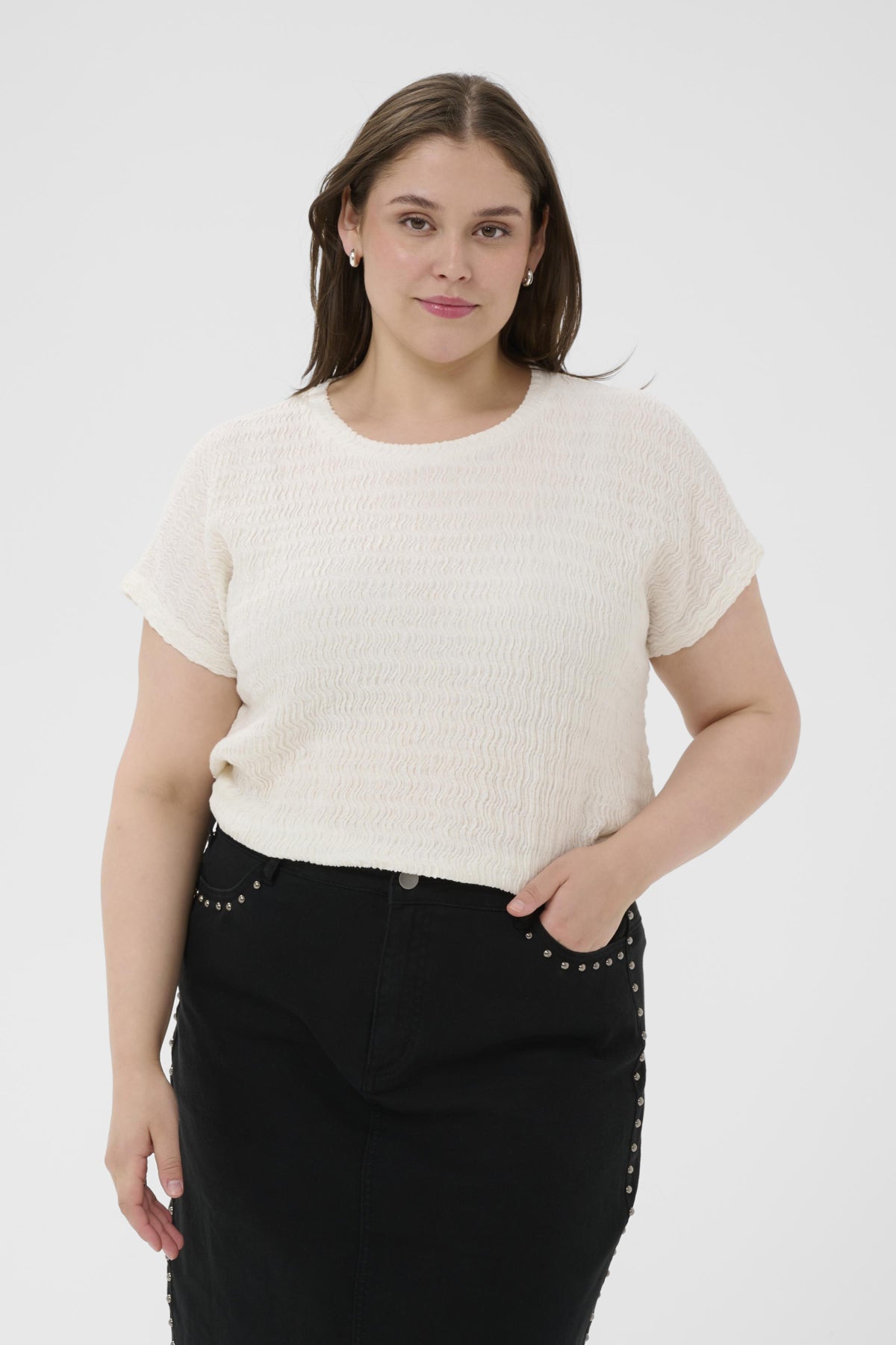 KCfelice Blus Chalk - 110602 - 10584076
