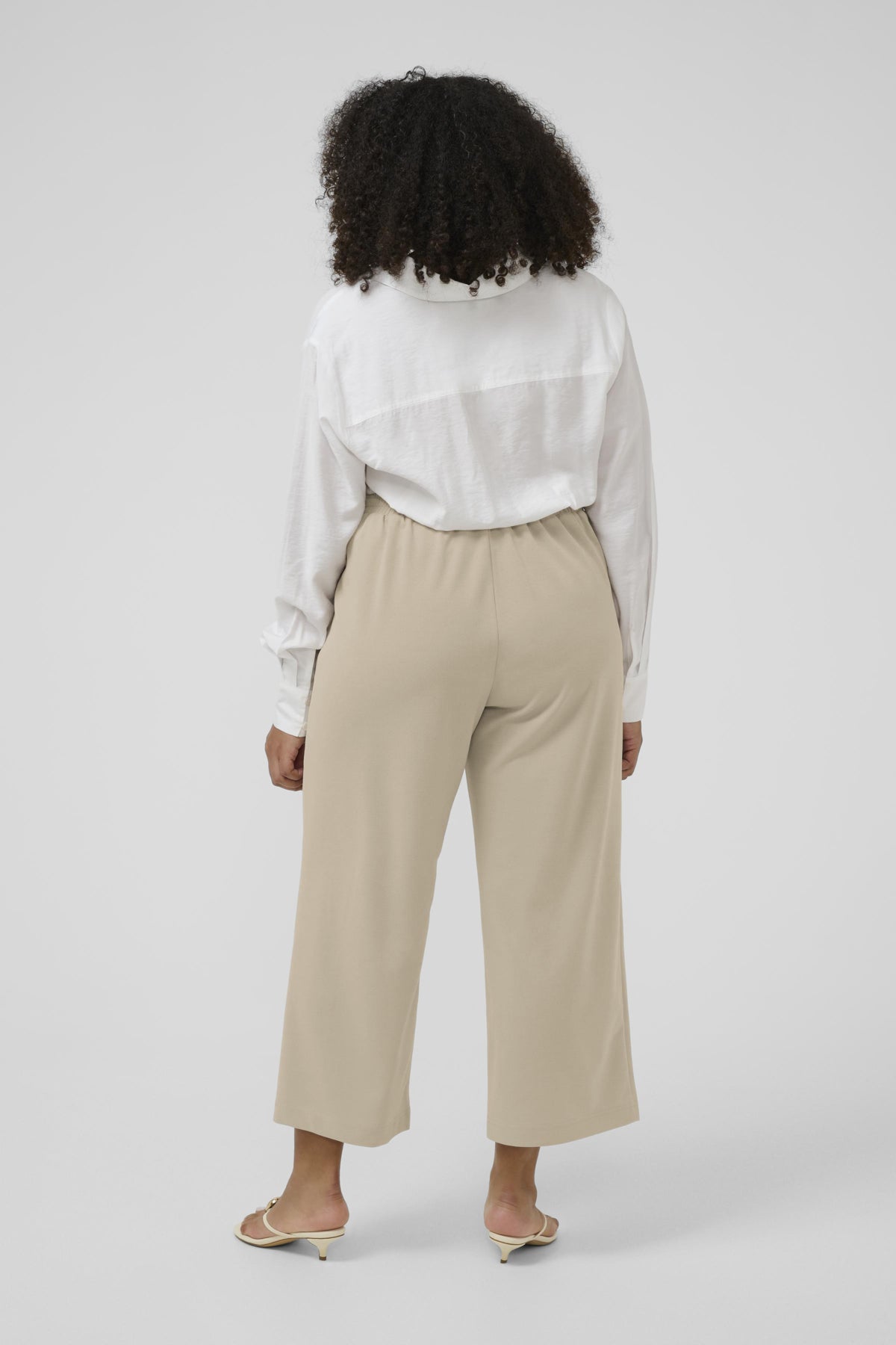 KCpheolo Cropped Pants Feather Gray - 151305 - 10584091