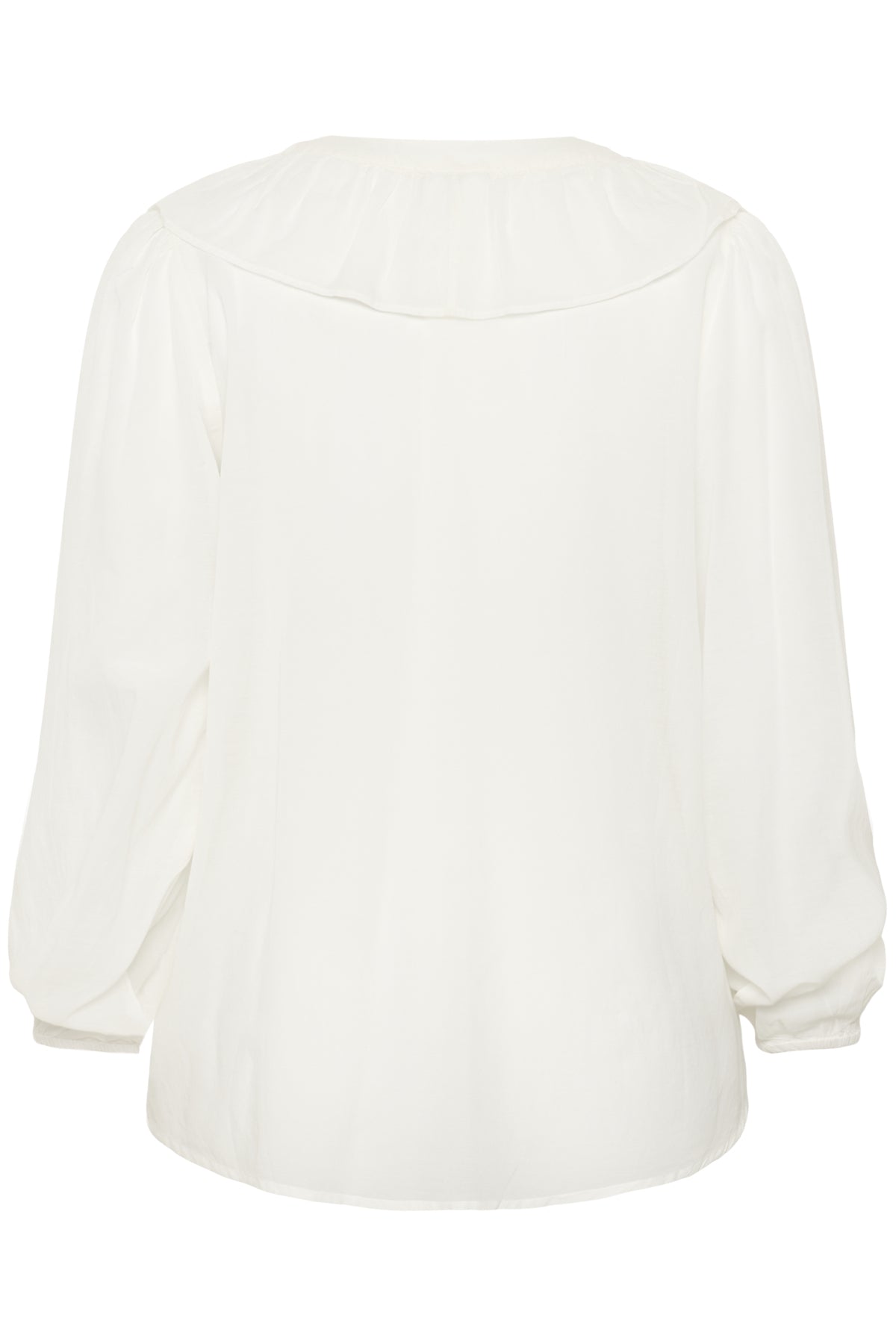 KClana Frill Blouse Chalk - 10584098