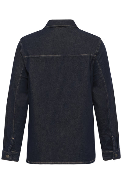 KCroria Denimskjorta otvättad blå denim - 10584099 Thumbnail