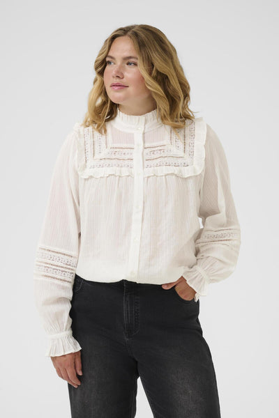 KCjessa Skjorta Chalk - 10584100 Thumbnail