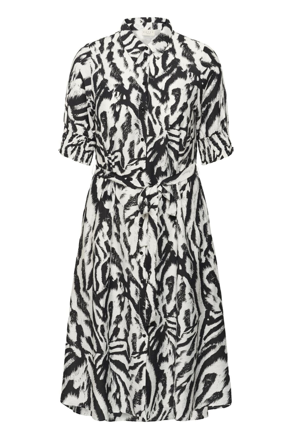 KChalia Skjortklänning Black Chalk Animal - 109009 - 10584212