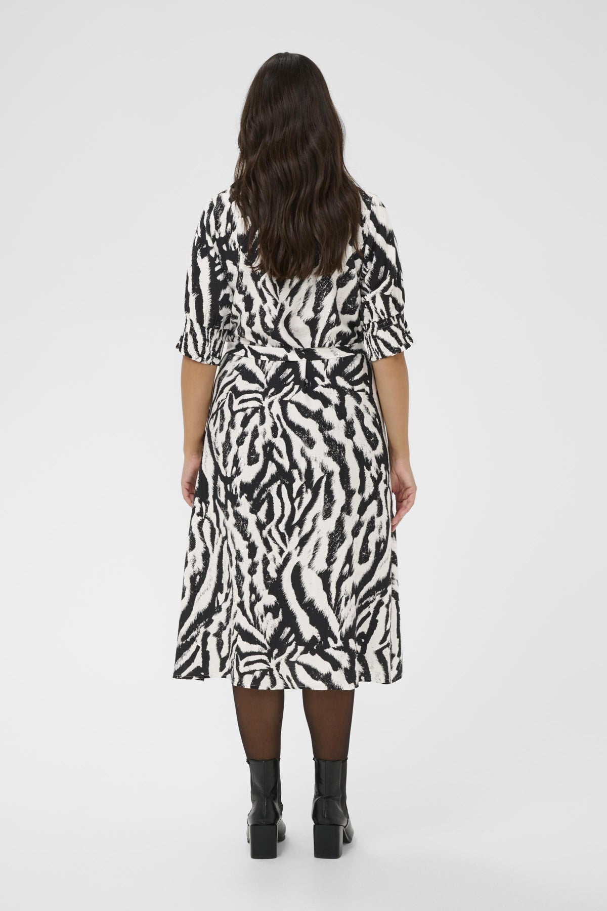 KChalia Skjortklänning Black Chalk Animal - 109009 - 10584212