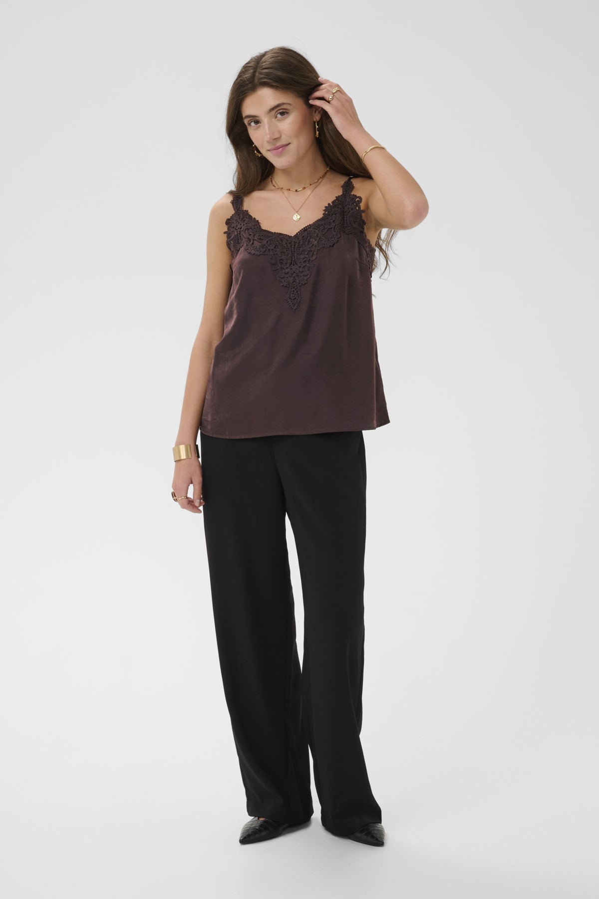CRAnna Top Choklad Plommon - 10611224