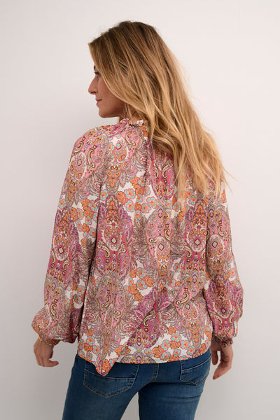 CRAstra Blus Rosa Paisley - 10613115 Thumbnail