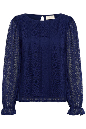 CRValerie Blouse Ocean Cavern - 10613162