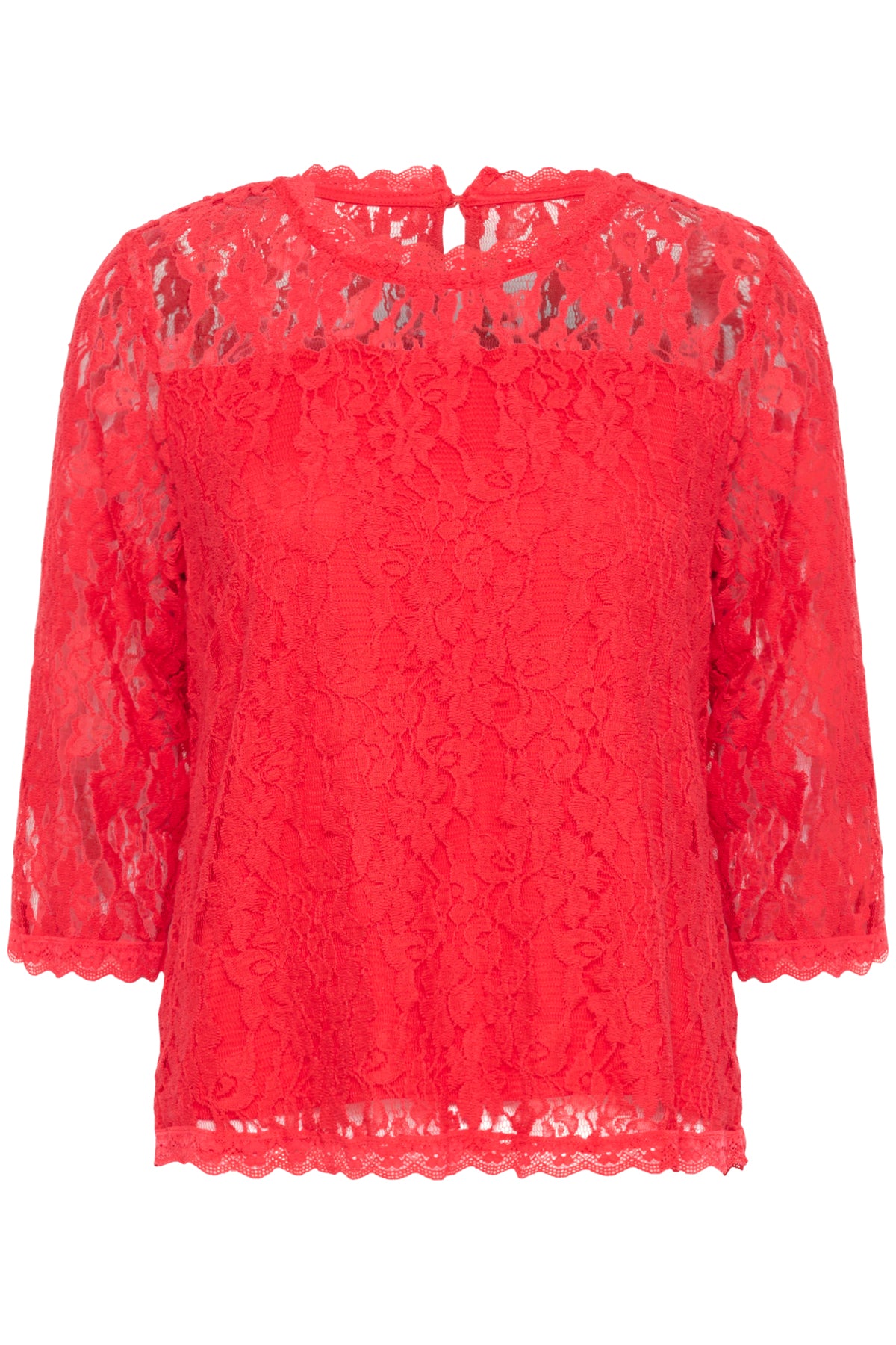 CRKit 3/4-ärmad blus 10613238 High Risk Red