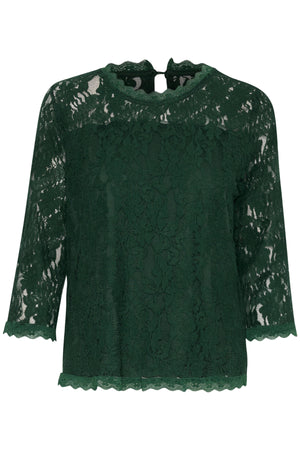 CRKit 3/4-ärmad blus Sea Moss - 10613238