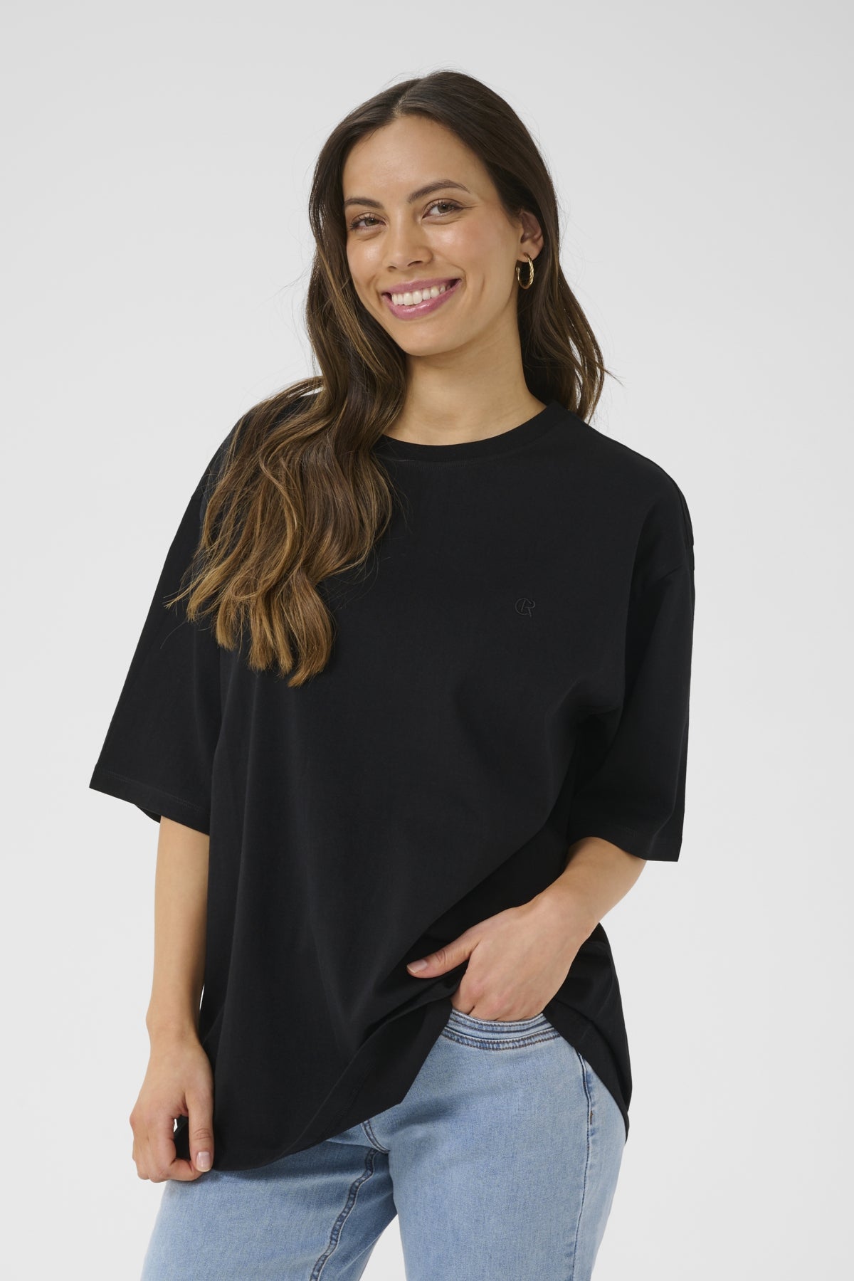 CROkina T-shirt OZ Pitch Black - 10613278