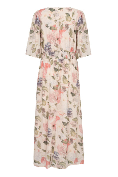 CRHailey Long Dress Sepia Rose Flower - 10613427 Thumbnail