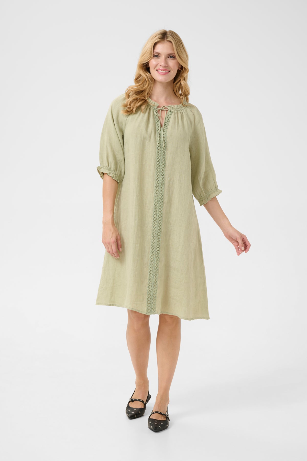 CRBellis Lace Dress Tea - 10613470