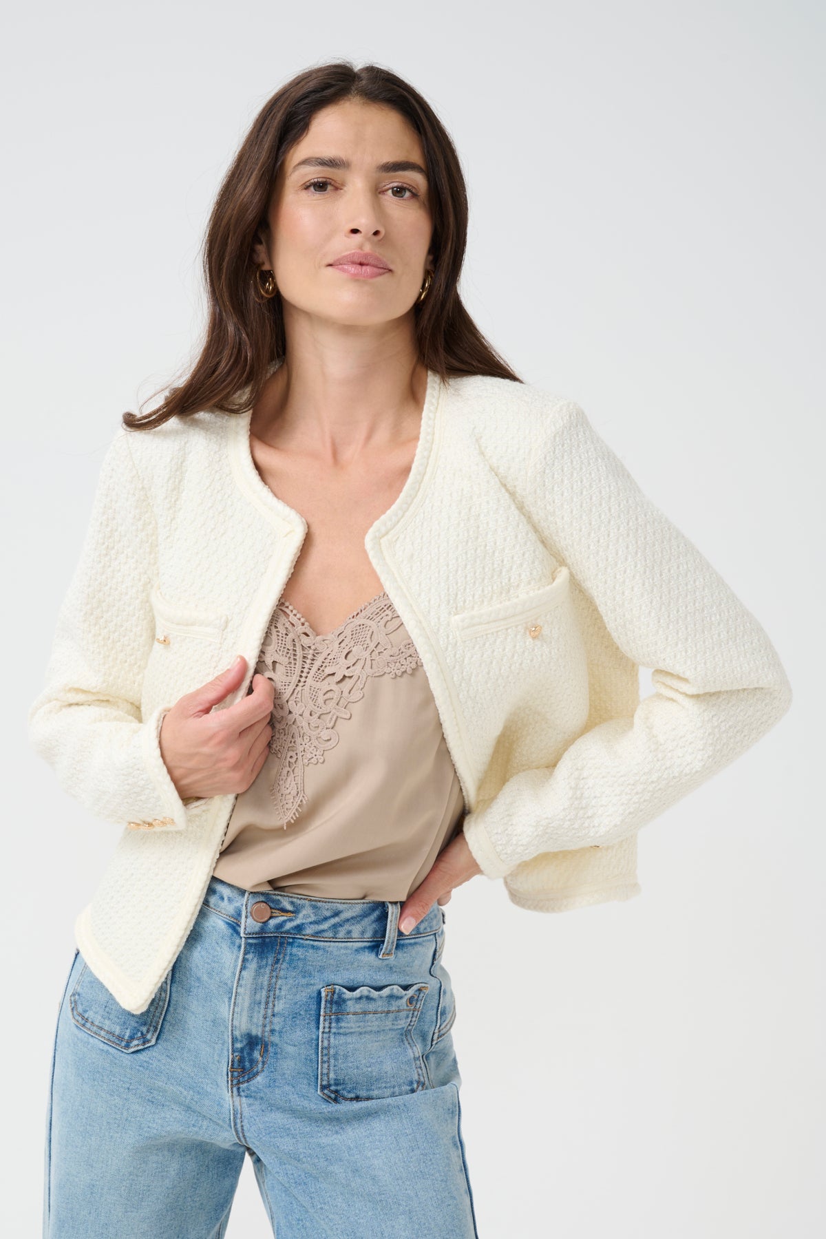 CRJaniah jacka Marshmallow - 10613477