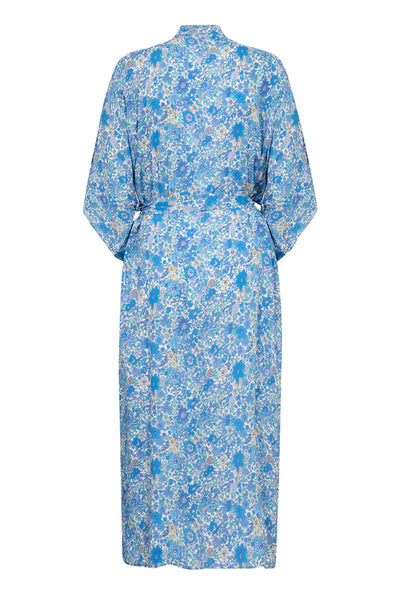 CRYuki Kimono Små blommor Blå - 10613497 Thumbnail