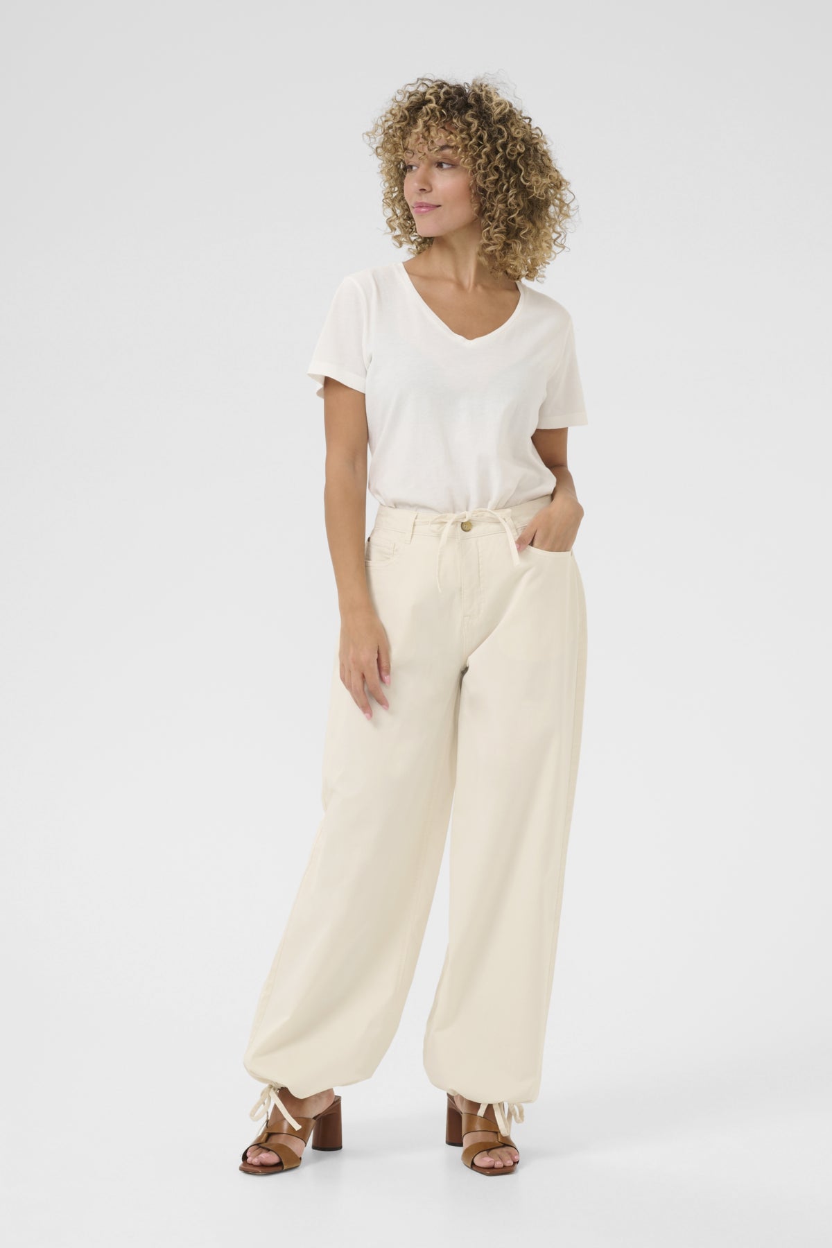 CRBerta Loose Twill - Relaxed Turtledove