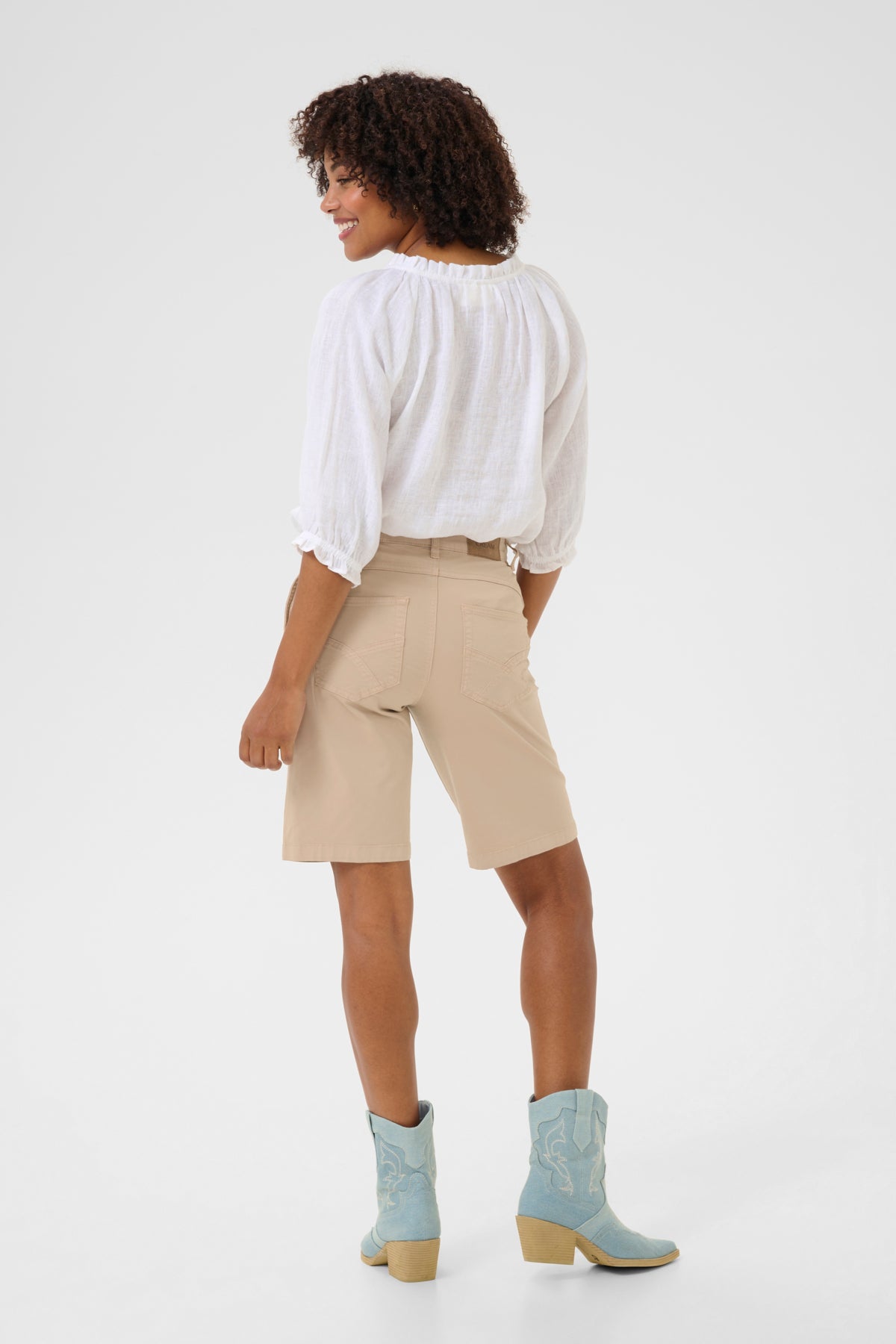 CRBerta Twill Shorts - Coco Fi Tuffet - 10613650