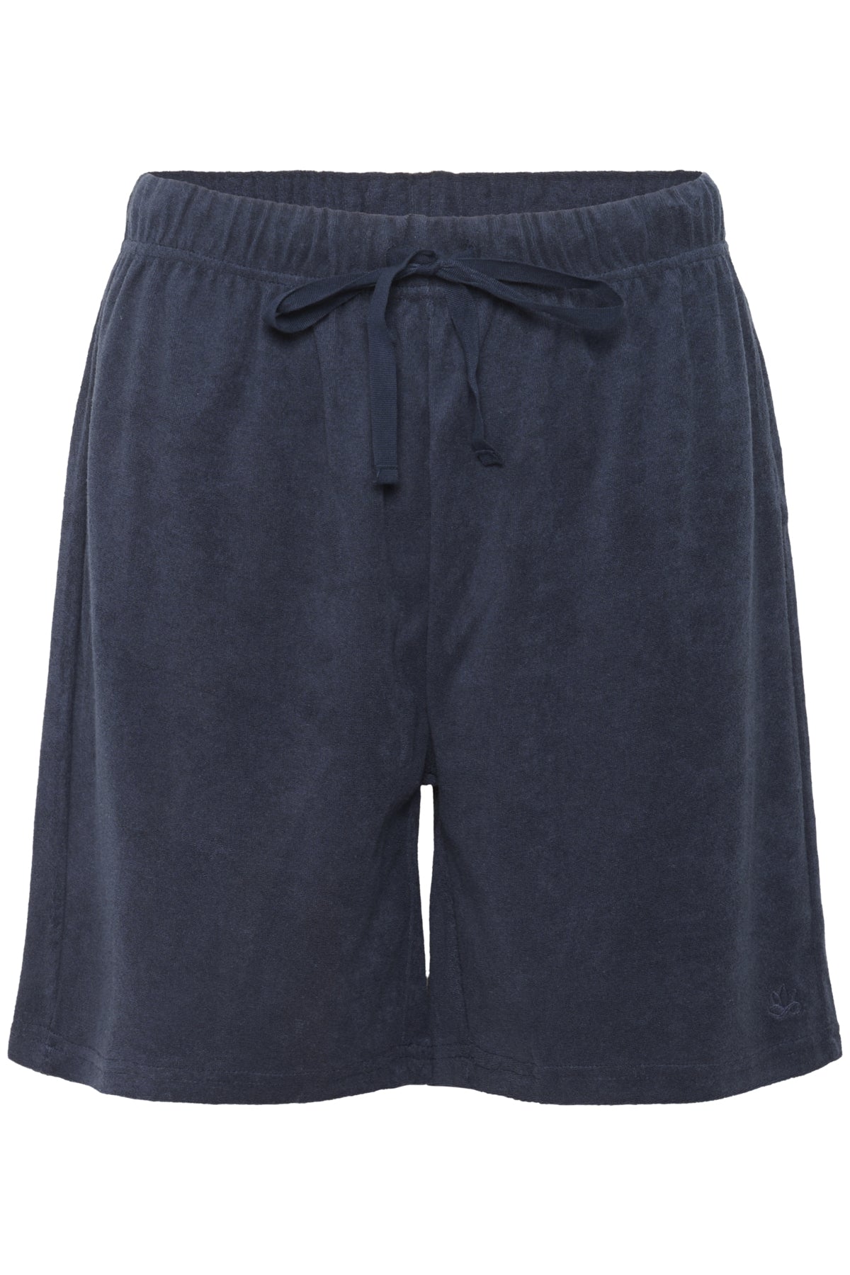 CRFria Stickade Shorts Navy Blazer - 10613704