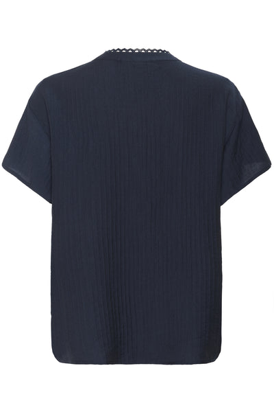 CRLori Lace Shirt Navy Blazer - 10613828 Thumbnail
