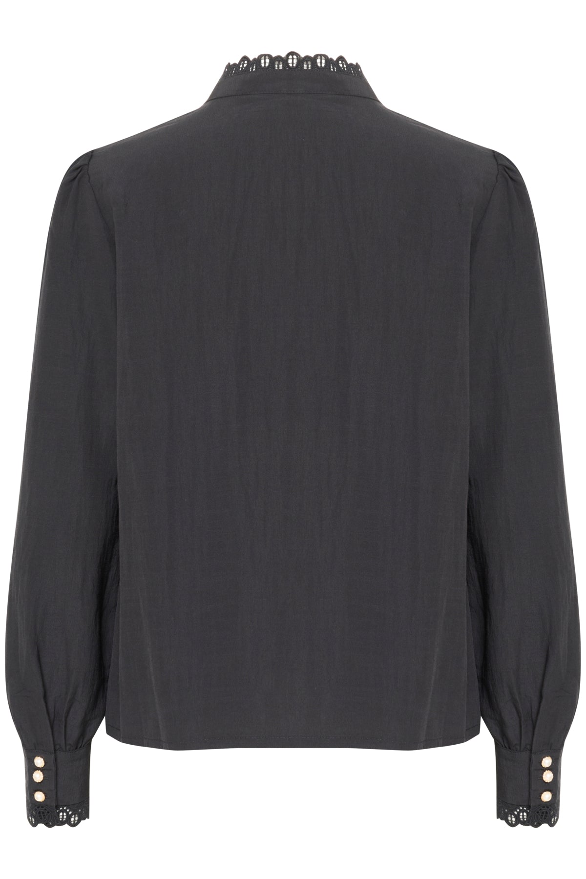 CRPiana Frill Shirt 10613833 Pitch Black