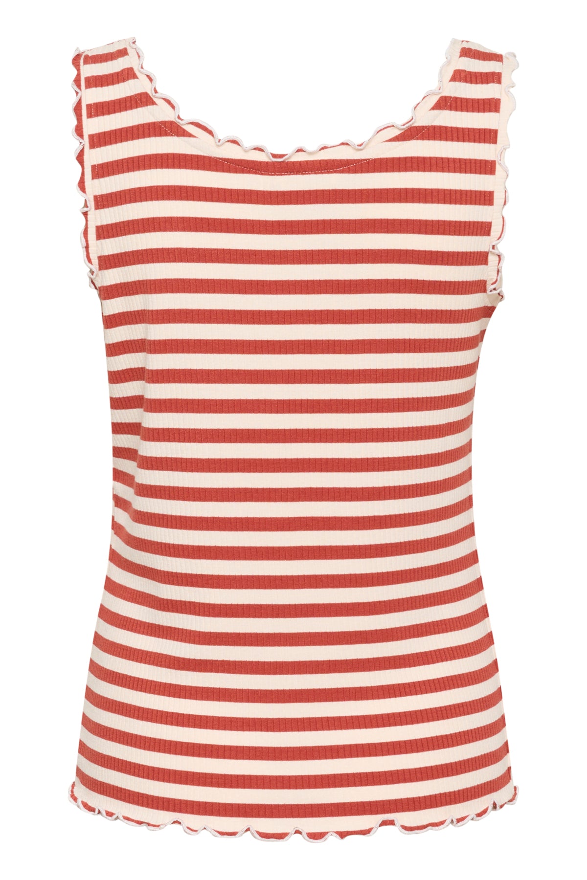 CRRibba Stripe Top Bruchetta Stripe