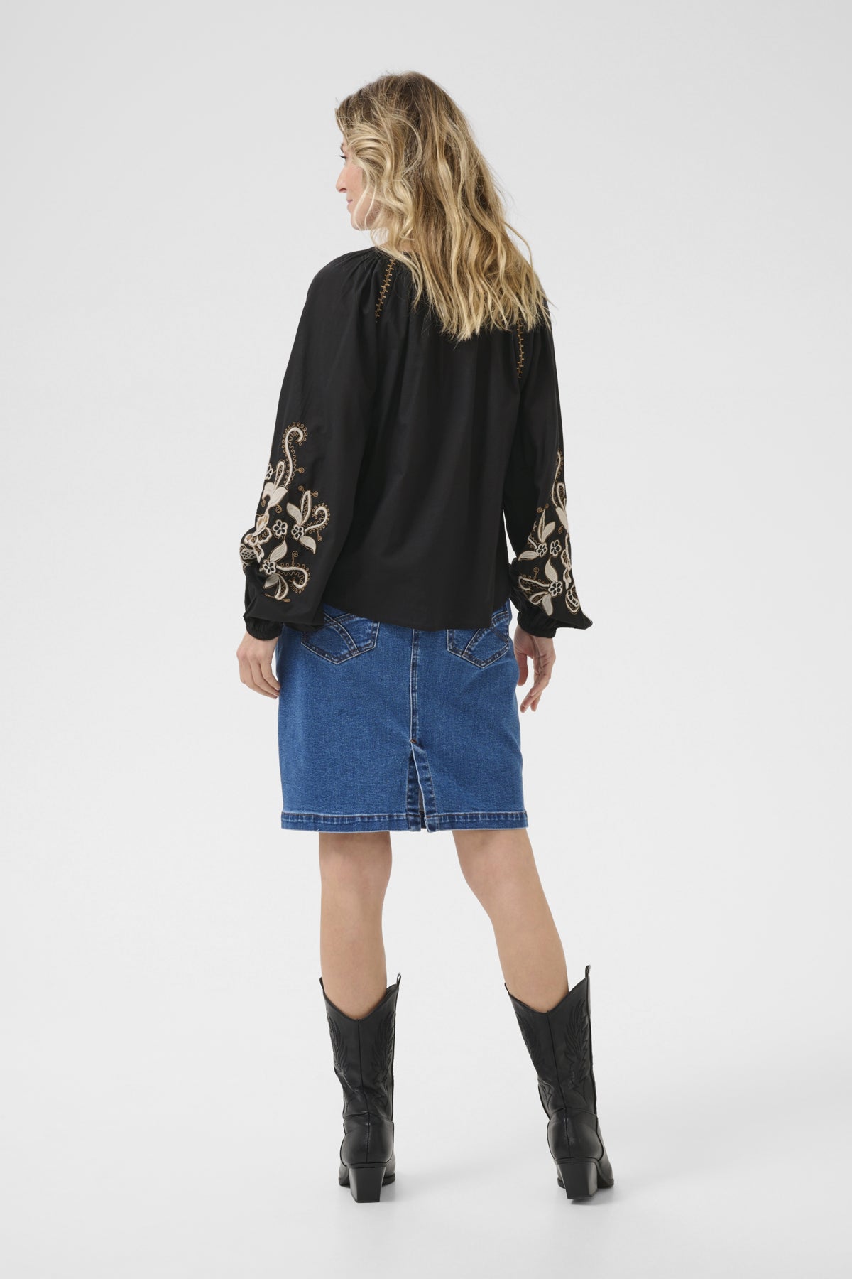 CRJessica Blus Pitch Black - 10613888