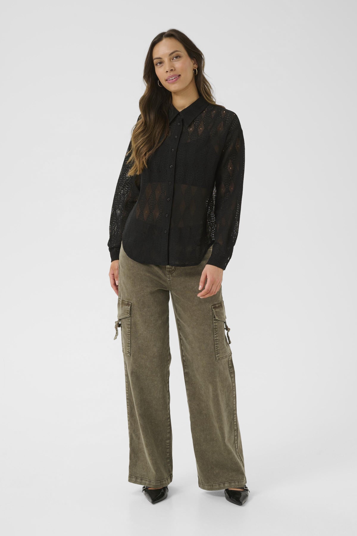 CRBillie Skjorta Pitch Black - 10613905