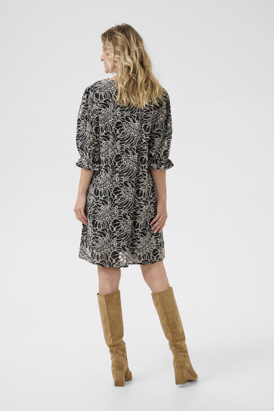 CRAdelena Dress Black Birch Embroidery - 10613909 Thumbnail