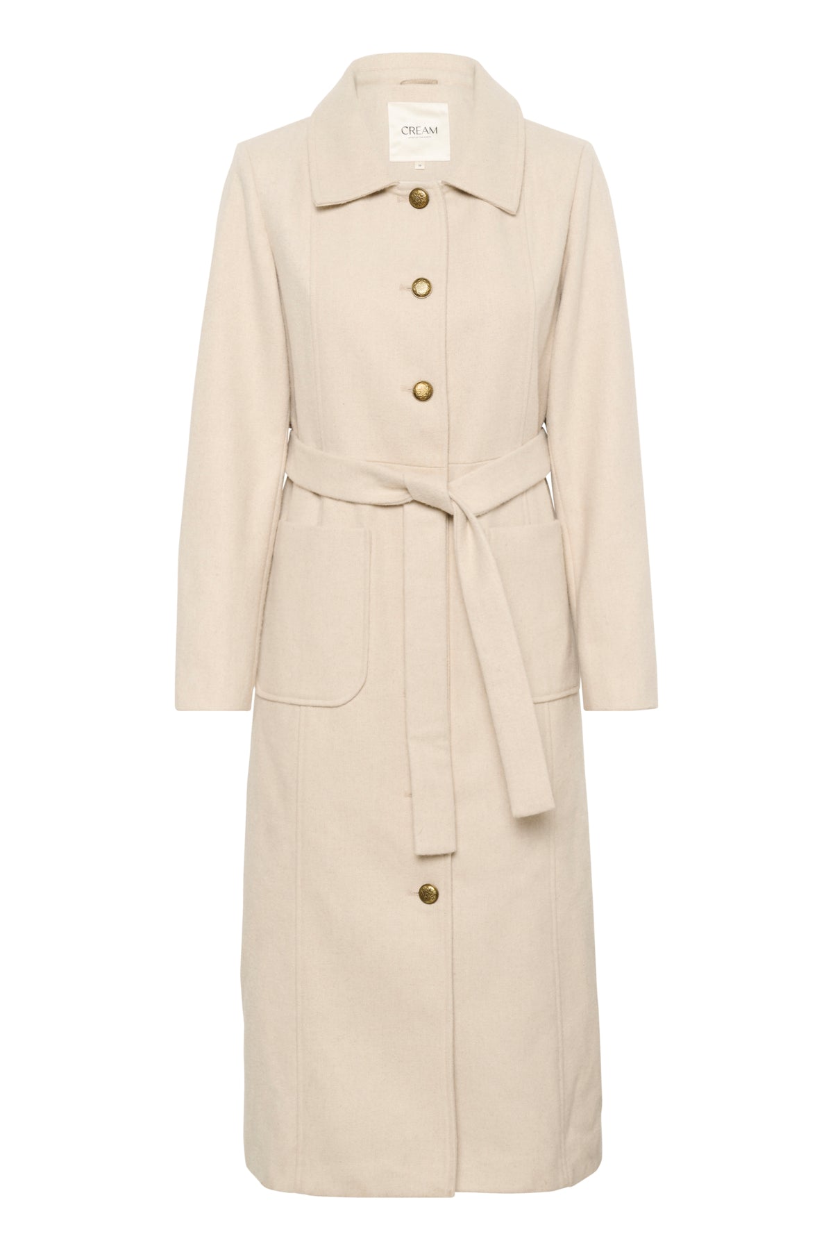CRClara Long Coat Ancient Scroll - 10613920