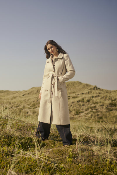 CRClara Long Coat Ancient Scroll - 10613920 Thumbnail