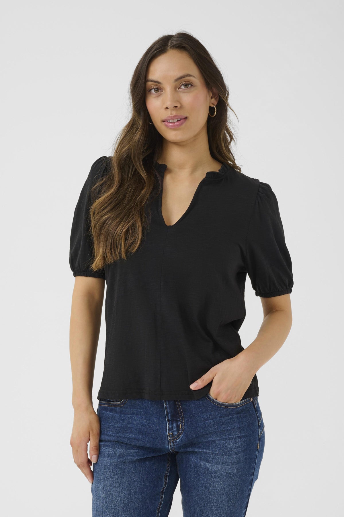 CRJanny T-shirt Pitch Black - 100120 - 10613957