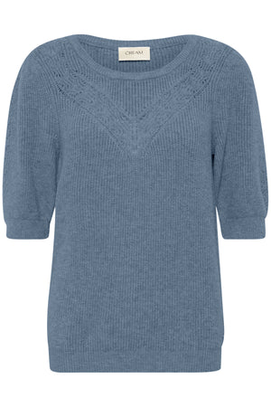 CRDela kortärmad tröja Blue Heaven Melange - 10613961