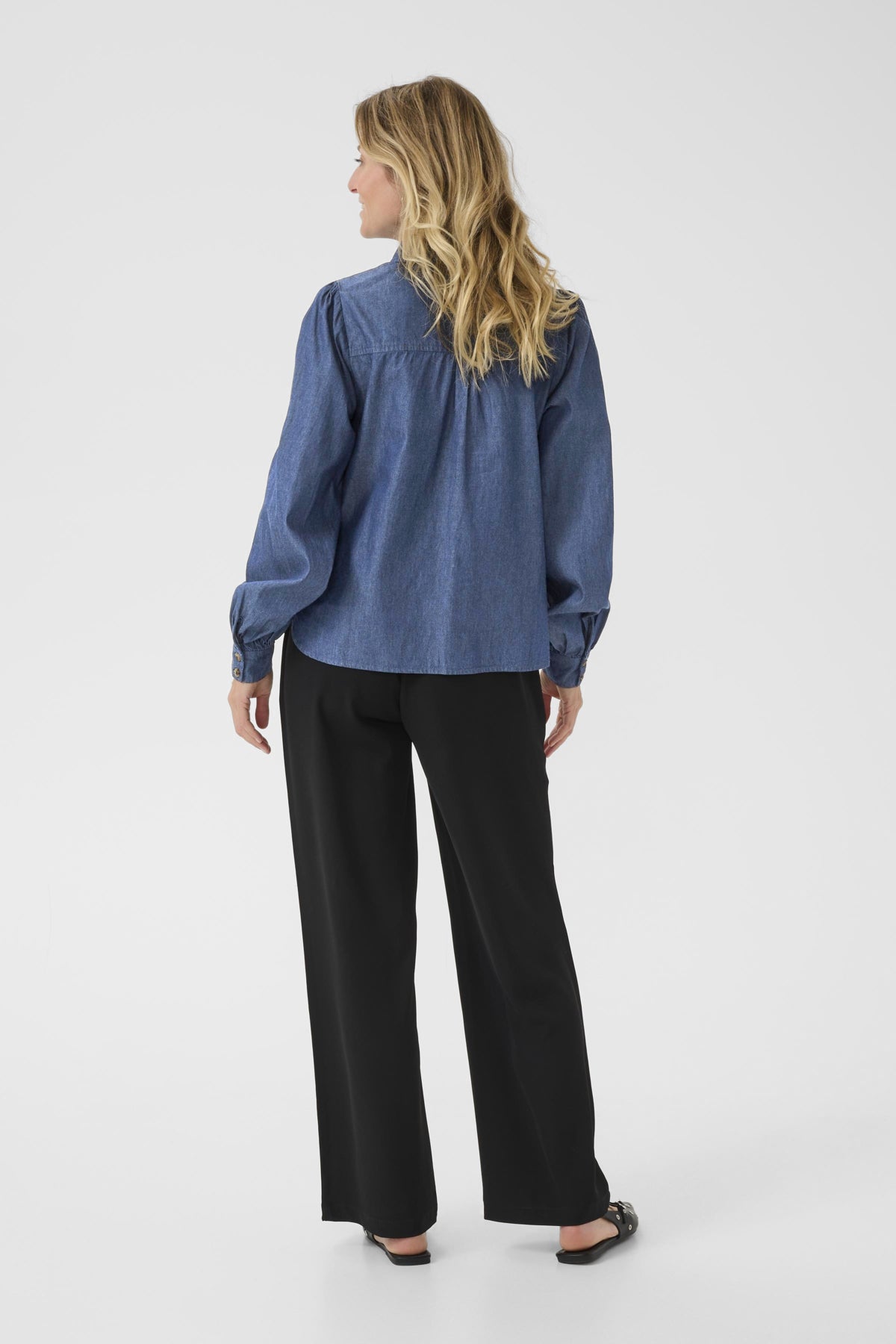 CRTallie Skjorta Taos Mörkblå denim - 10613967