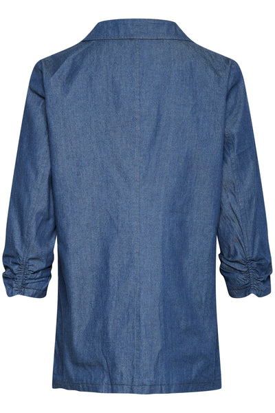 CRTallie Cocamia Denim Blazer Taos Dark Blue denim - 10613969 Thumbnail